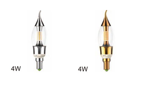 Led clear bulb 4W